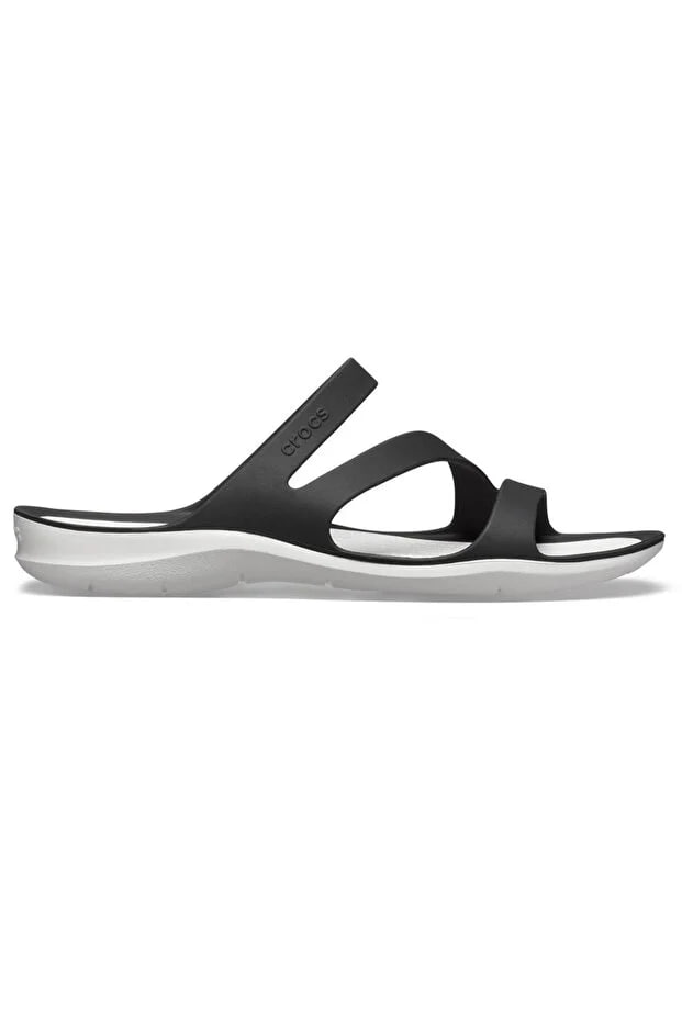 Crocs Swiftwater Sandal Women's Slippers203998-66 Black/white